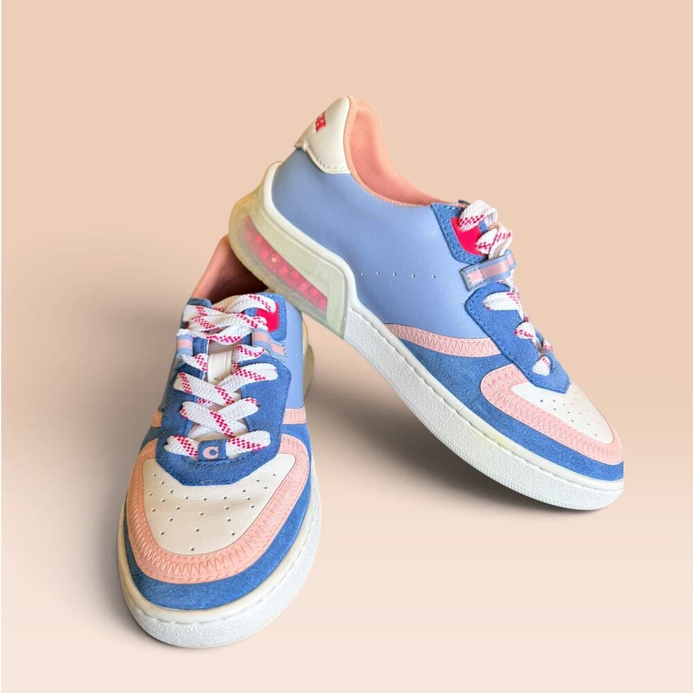 Coach - Citysole Court Periwinkle Low Top Sneakers 6.5 Style Code: G5509